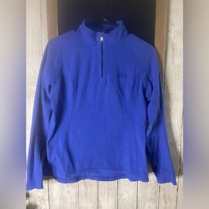 The North Face Womens Size S Fleece 1/4 Zip Pullover Purple